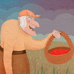 Аудиосказка Баба Яга и ягоды